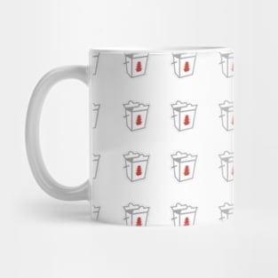 Chinese Takeout Food Box Mug